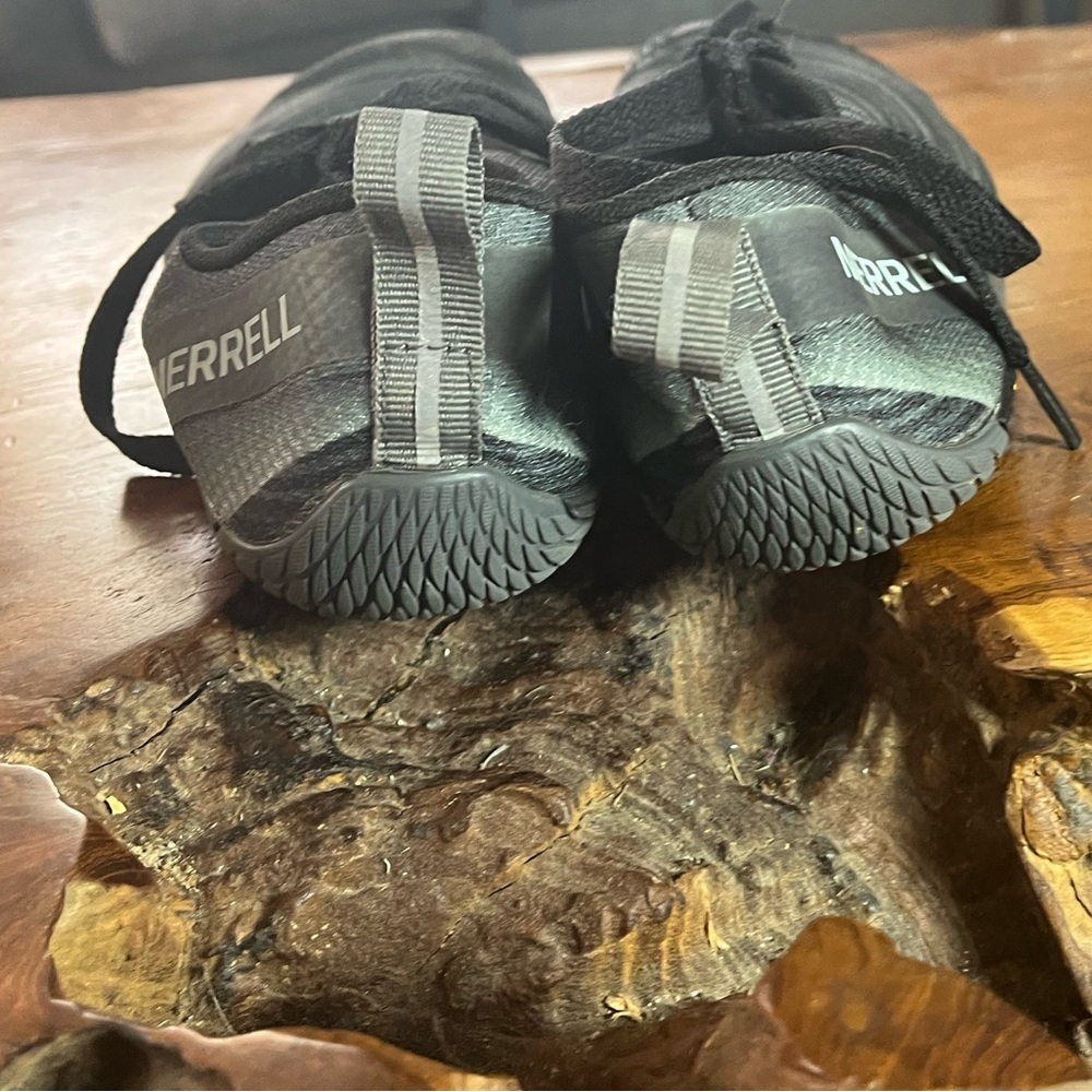 MERRELL Vapor Glove 2 Black Castle Rock Barefoot Trail Running Shoe size 8.5 - Picture 6 of 11